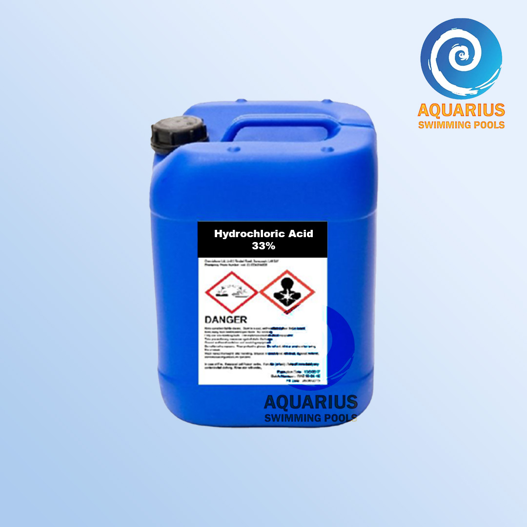 Hydrochloric Acid 33% - 25 litre container